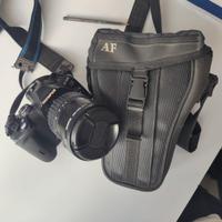 Olympus E-510 con obiettivo 14-54, batteria e acce