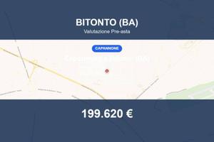 Immobile in asta di 750 m² a Bitonto