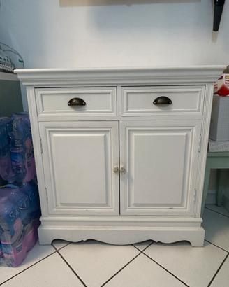 Credenza bianca 80x40