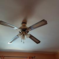 lampadari con ventola