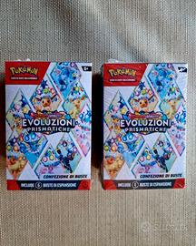 Pokemon Evoluzioni Prismatiche Bundle Box 6 Bustin