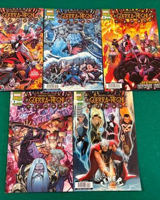 La guerra dei regni Marvel