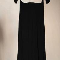 vestito lungo nero di KONTATTO