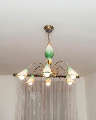 Lampadario capodimonte 