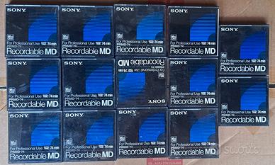 14 x Sony PRMD-74 mini disk recordable