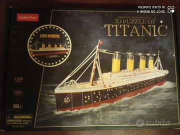 Puzzle 3D Led Titanic  Nuovo