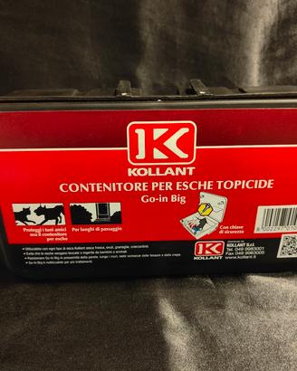 Kollant contenitore per esche topicide