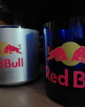 2 secchielli portaghiaccio firmati  RedBull
