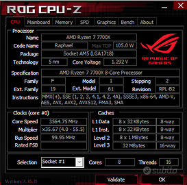 CPU AMD 7700X AM5 BOXED
