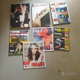 raccolta riviste fotografiche anni 2000-2005