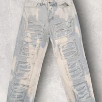Jeans Justwest effetto distressed taglia 44