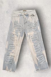 Jeans Justwest effetto distressed taglia 44