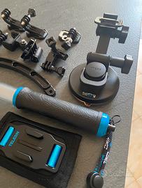 Suction cup gopro + accessori gopro hero