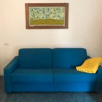 Divano tre posti bluette