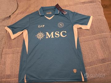 maglia calcio Napoli Lukaku con etichetta