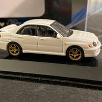 Autoart subaru impreza 1/64 bianca