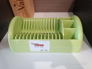 Scolapiatti Guzzini, nuovo per cucina.