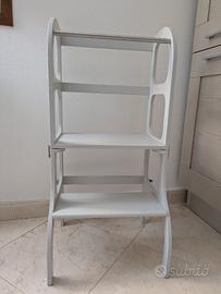 Torretta Montessoriana(scaletta/scrivania)in Legno