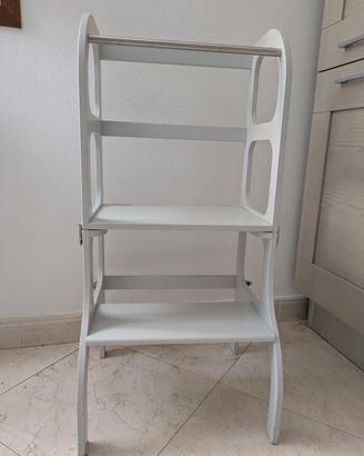 Torretta Montessoriana(scaletta/scrivania)in Legno