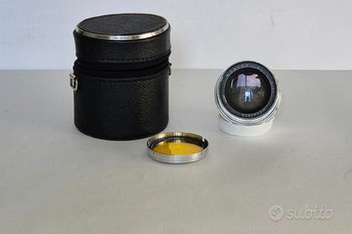 Jupiter 8 Obiettivo 50mm f/2 M39 + Filtro Giallo