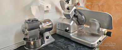 affettatrice e grattuggia 