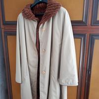 Cappotto Beige con pelliccia interna 
