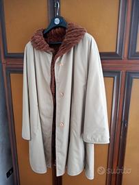 Cappotto Beige con pelliccia interna 