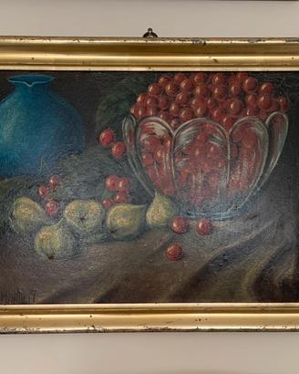 Quadro antico olio su tavola
