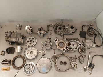 Ricambi motore Kawasaki Kx 250 94/98 carter cambio