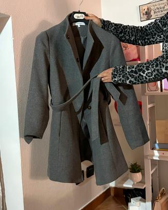 Cappotto grigio Conbipel taglia 46