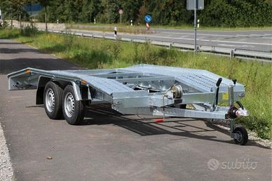 Rimorchio trasporto auto 450 x 210 cm. MC 2700 Kg.