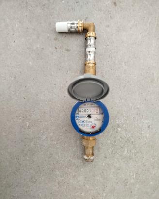 Contatore acqua completo di raccordi – usato 1mese