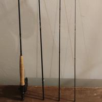 combo kit pesca a mosca HRK decathlon 8'6 coda 4/5