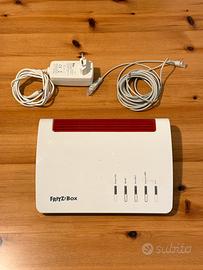 Fritz box 7590 avm Router Modem ftth fttc fibra