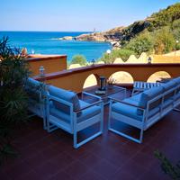 Set divano, poltrone e tavolino da giardino 
