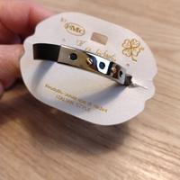 bracciale cuoio e acciaio 