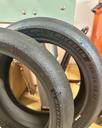 Michelin Power Slick 2 190/55  120/70
