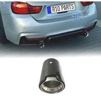 TERMINALE SCARICO BMW LOOK M IN CARBONIO TONDO