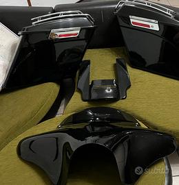 Batwing , borse bagger, Harley Road King