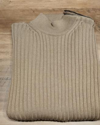 Maglione CONBIPEL collo alto a zip laterale