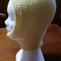 Passamontagna lavorato a mano ai ferri 