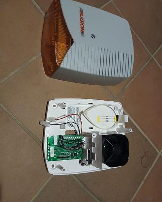 Sirena filare elkron HPA700M  80HP9A00211+BATTERIA