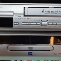 videoregistratore da cassette a dvd e DVD rewritab