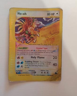Pokemon tcg Ho-oh 149 Skyridge Reverse Foil Eng