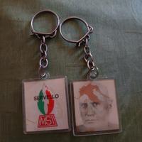 portachiavi olografico Movimento Sociale Italiano