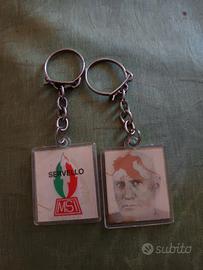 portachiavi olografico Movimento Sociale Italiano