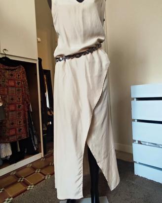 Abito lungo Seta Boho Chic Coachella - T.42