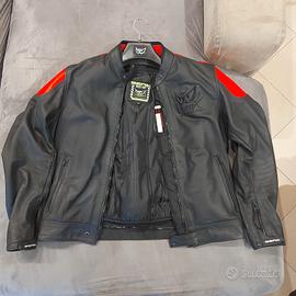 Giubbotto moto in pelle Berik taglia 54