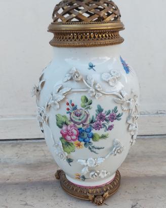 antico porta pot-purri' essenze del 1800 francese