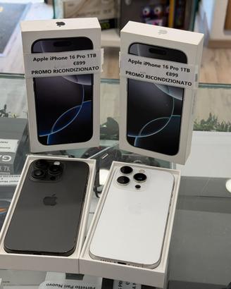 Apple iPhone 16 Pro 1TB - RICONDIZIONATO PROMO